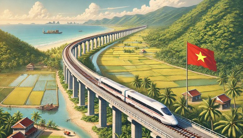 Cuối năm 2026 khởi công Dự án đường sắt tốc độ cao Bắc-Nam - Ảnh 1