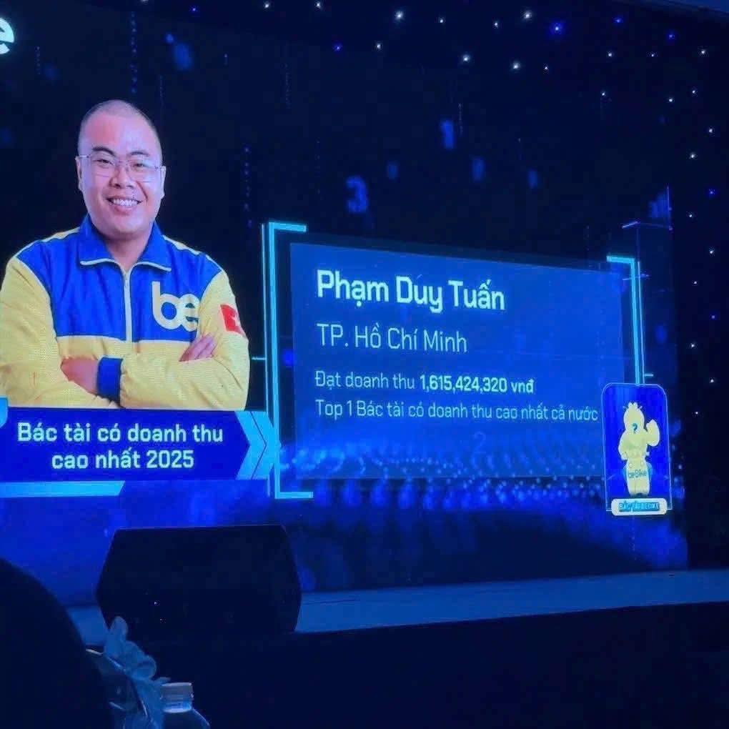 Xôn xao bức ảnh tài xế doanh thu 1,6 tỷ đồng, Be nói gì? - Ảnh 1