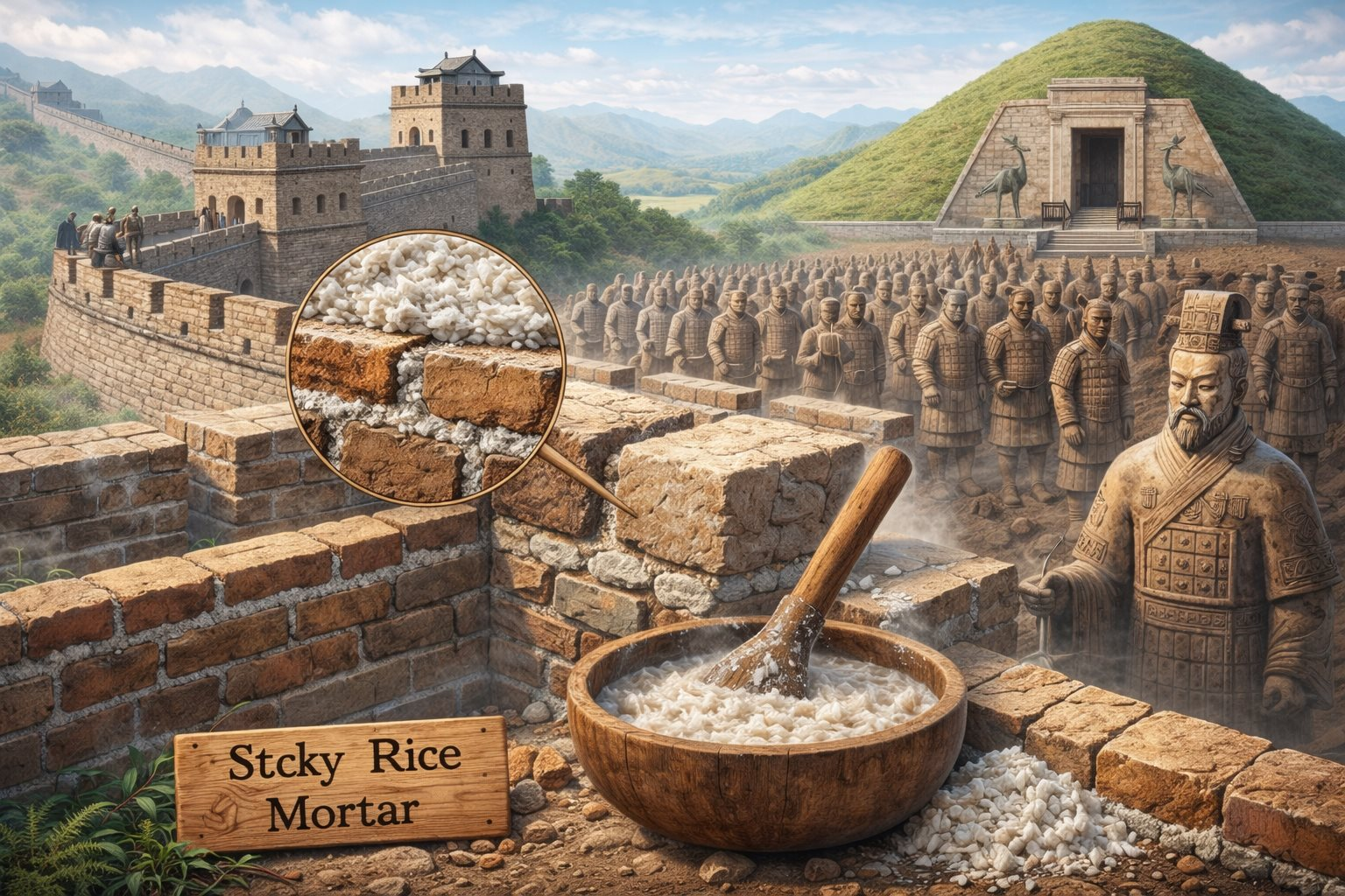 “Xi măng” của Tần Thuỷ Hoàng: Công nghệ vật liệu composite hàng nghìn năm tuổi bất ngờ tái sinh giữa cuộc sống hiện đại - Ảnh 1