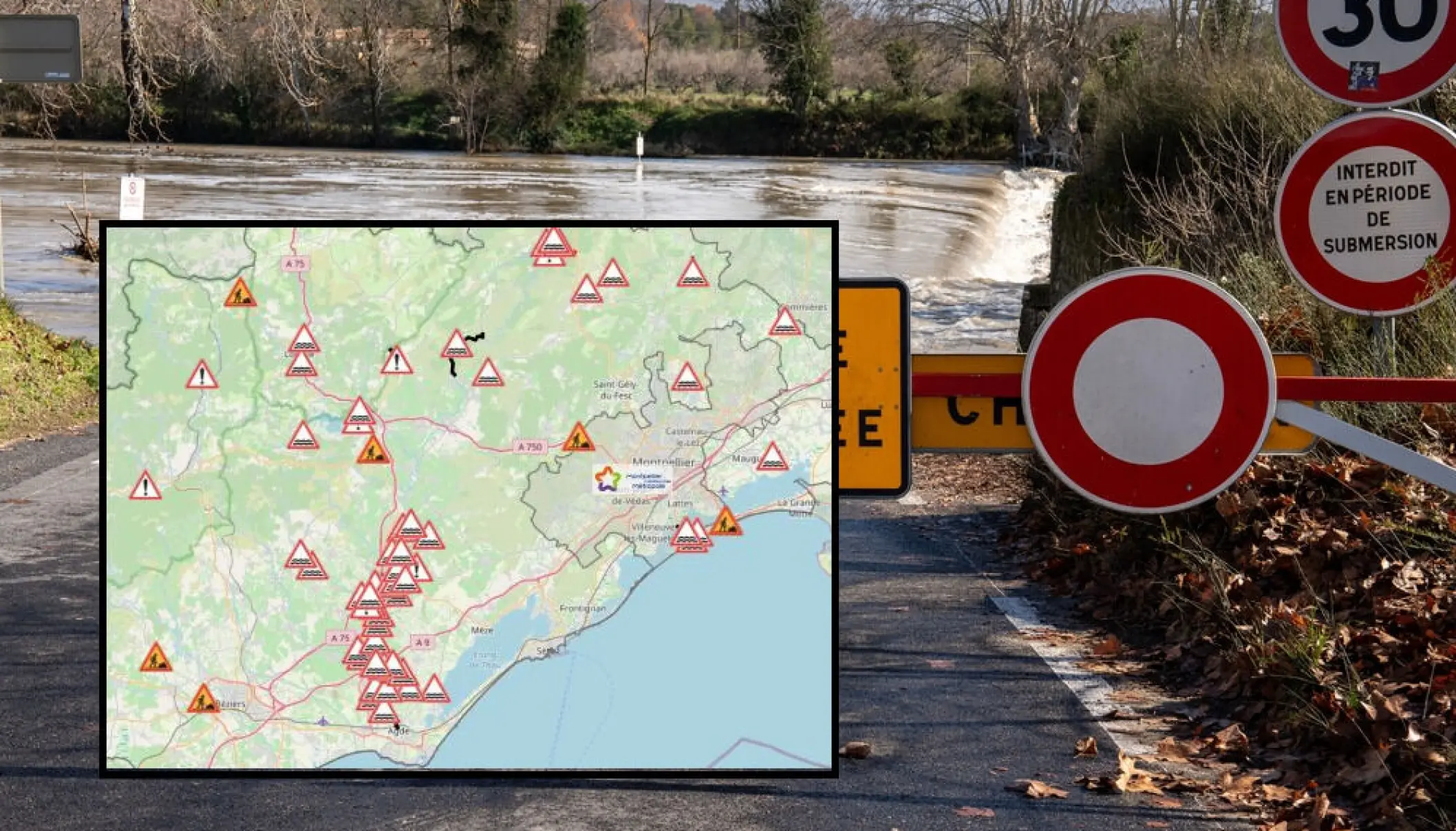 Pháp báo động đỏ do lũ lụt nghiêm trọng nhất 3 thập kỷ ở miền Nam - Ảnh 2