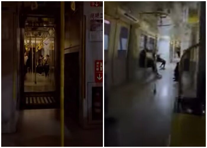 Đài Loan (Trung Quốc) chao đảo đêm khuya vì động đất 7.0: Đường phố nứt nẻ, clip trên tàu điện khiến ai cũng lạnh sống lưng - Ảnh 3