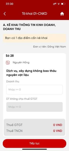 Lưu ý quan trọng: Hộ kinh doanh cho thuê bất động sản kê khai thuế trên eTax Mobile theo 4 bước sau - Ảnh 9