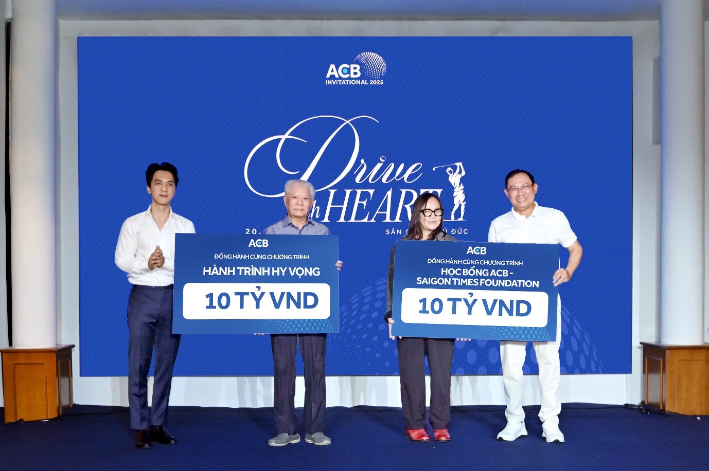 ACB tổ chức giải golf "Drive with Heart 2025", lan tỏa tinh thần chung tay vì cộng đồng - Ảnh 1