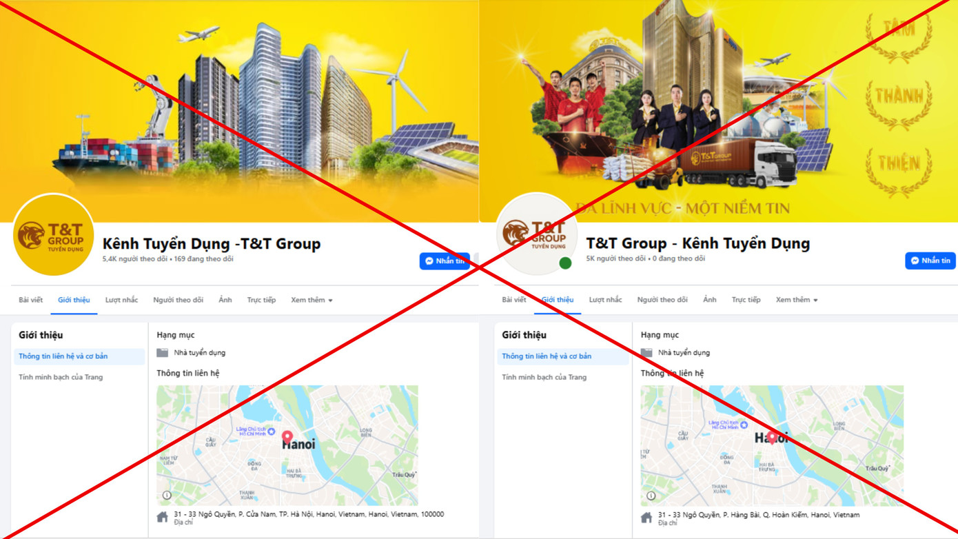 Cảnh giác chiêu trò giả mạo tuyển dụng T&T Group trên mạng xã hội để lừa đảo - Ảnh 2