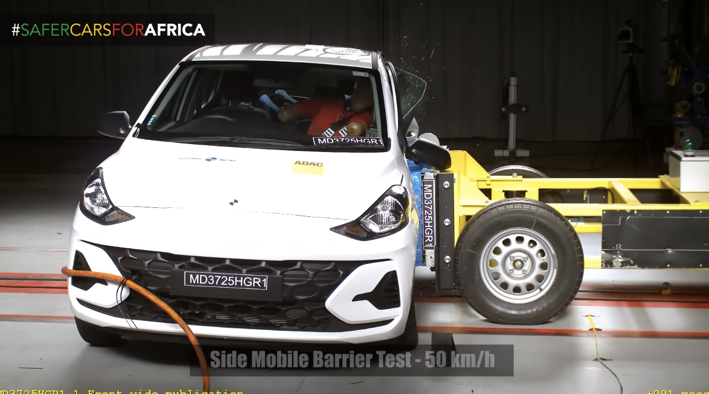 Hyundai Grand i10 nhận 0 sao an toàn cho người lớn, 3 sao dành cho trẻ em nhưng xe sản xuất tại Việt Nam 'không liên quan' - Ảnh 1