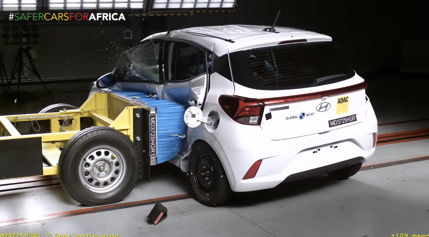 Hyundai Grand i10 nhận 0 sao an toàn cho người lớn, 3 sao dành cho trẻ em nhưng xe sản xuất tại Việt Nam 'không liên quan' - Ảnh 4