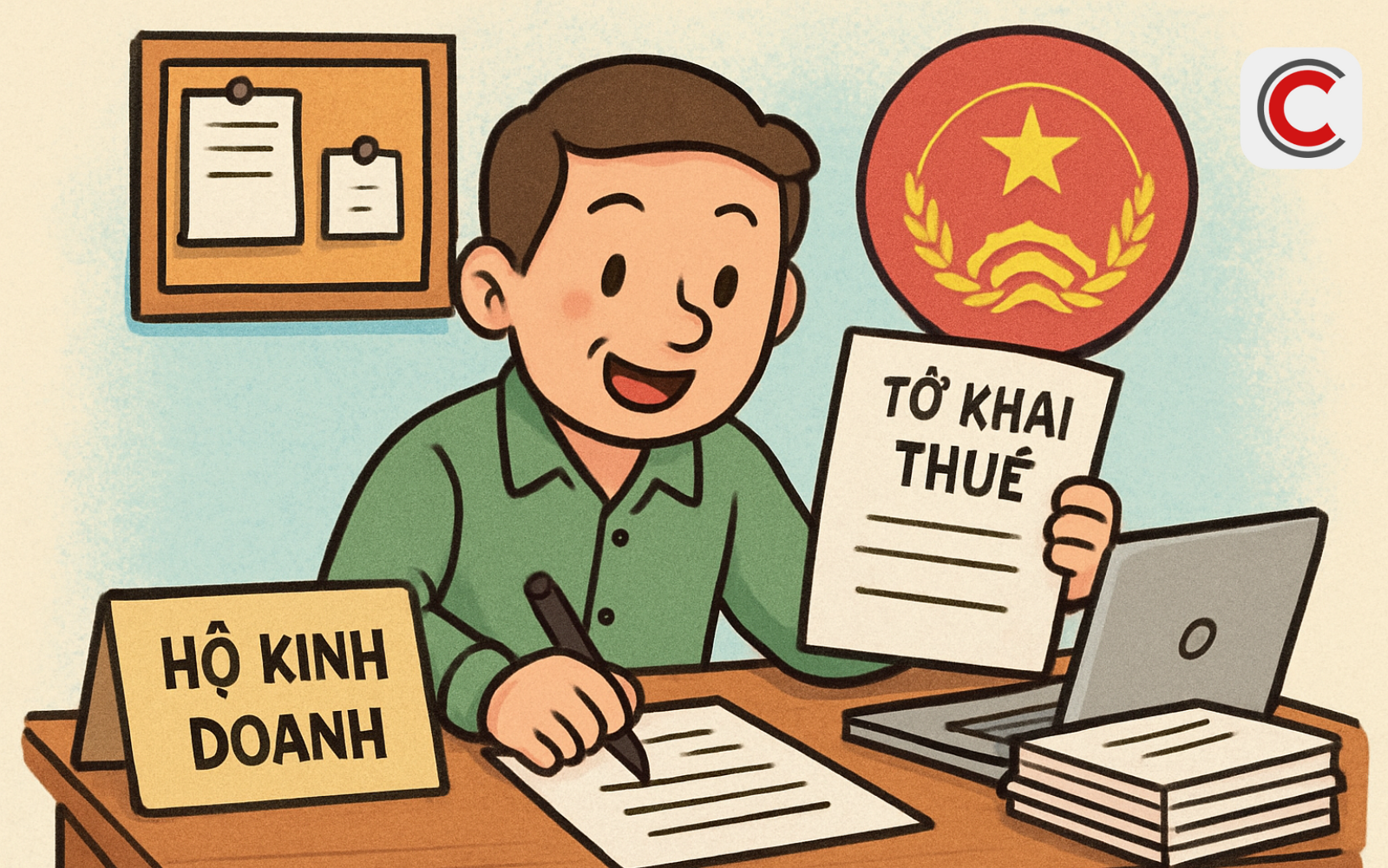 Từ 1/1/2026: Hộ và cá nhân kinh doanh tự xác định doanh thu để nộp thuế, phải lập hóa đơn điện tử - Ảnh 1