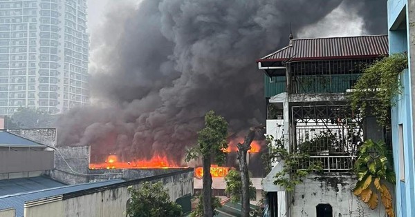 Ảnh, clip hiện trường vụ cháy nhà máy bia Hà Nội Habeco