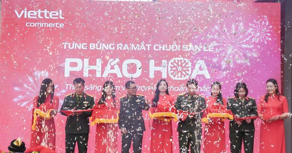 Hệ thống bán lẻ Viettel khai trương chuỗi kinh doanh pháo hoa dân dụng