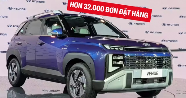 Hyundai Venue 2025 gây 'sốc': Mỗi ngày có gần 1.000 khách đặt cọc, bằng 5 tháng bán tại Việt Nam