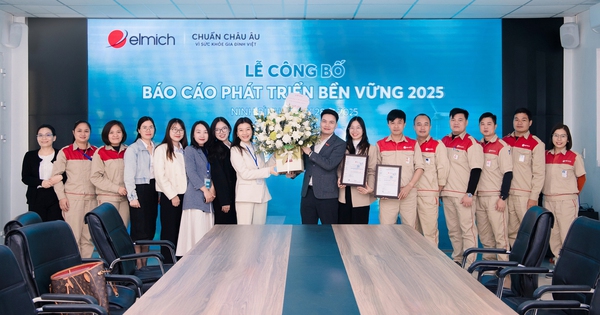 Elmich công bố Báo cáo ESG 2025: Tiên phong chuẩn xanh châu Âu tại Việt Nam