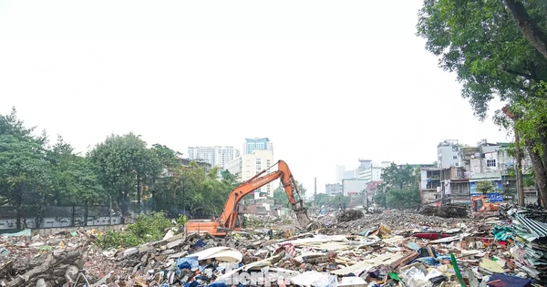 Dự án đường Vành đai 1 đoạn Hoàng Cầu - Voi Phục 'thần tốc' giải phóng mặt bằng