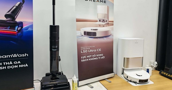 Dreame mang bộ đôi chổi lau thông minh và robot hút bụi mới về Việt Nam, giá từ 15 triệu