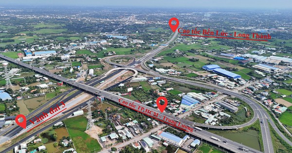 Cận cảnh siêu nút giao nối 3 cao tốc qua TP.HCM trước ngày thông xe kỹ thuật