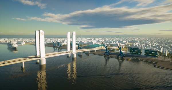 Phương án nâng tĩnh không cầu Thủ Thiêm 4 gắn với quy hoạch cảng