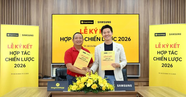 Hợp tác Thế Giới Di Động - Samsung 2026: Lấy AI và trải nghiệm sau mua làm trọng tâm