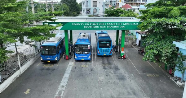 Gần 500 xe buýt ở TP Hồ Chí Minh có nguy cơ gián đoạn vì thiếu khí CNG
