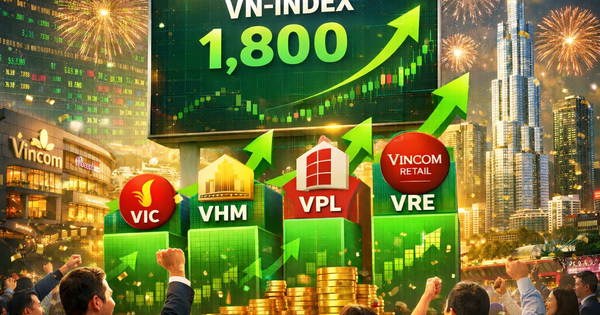 Chứng khoán Việt Nam vượt 1.800 điểm lần đầu tiên trong lịch sử