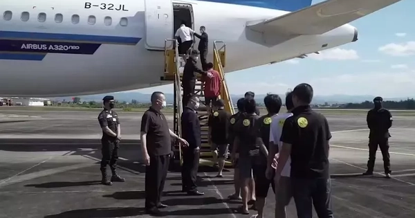 Gần 1.000 đối tượng bị đưa về Trung Quốc sau chiến dịch chống lừa đảo quốc tế