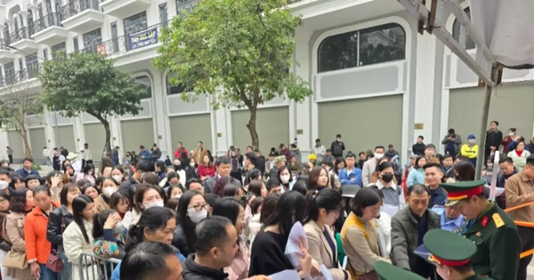 Hà Nội: Gần 1.000 khách hàng bốc thăm mua nhà ở xã hội Uy Nỗ