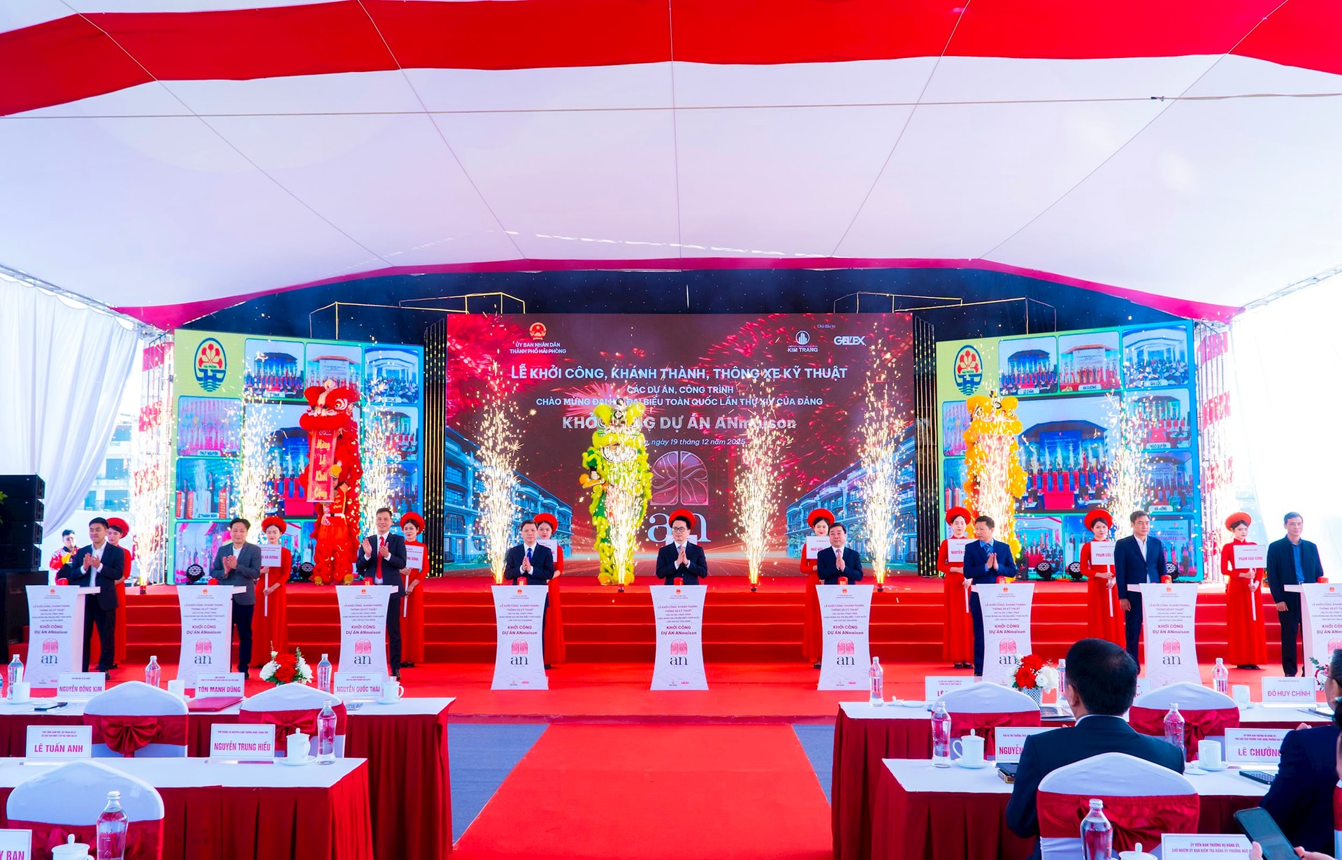 Hạ tầng GELEX khởi công khu đô thị nhà ở thấp tầng ANmaison tại Hải Phòng - Ảnh 1