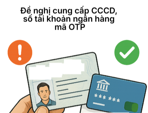 Công an ra cảnh báo liên quan đến căn cước công dân, số tài khoản ngân hàng của người dân - Ảnh 3