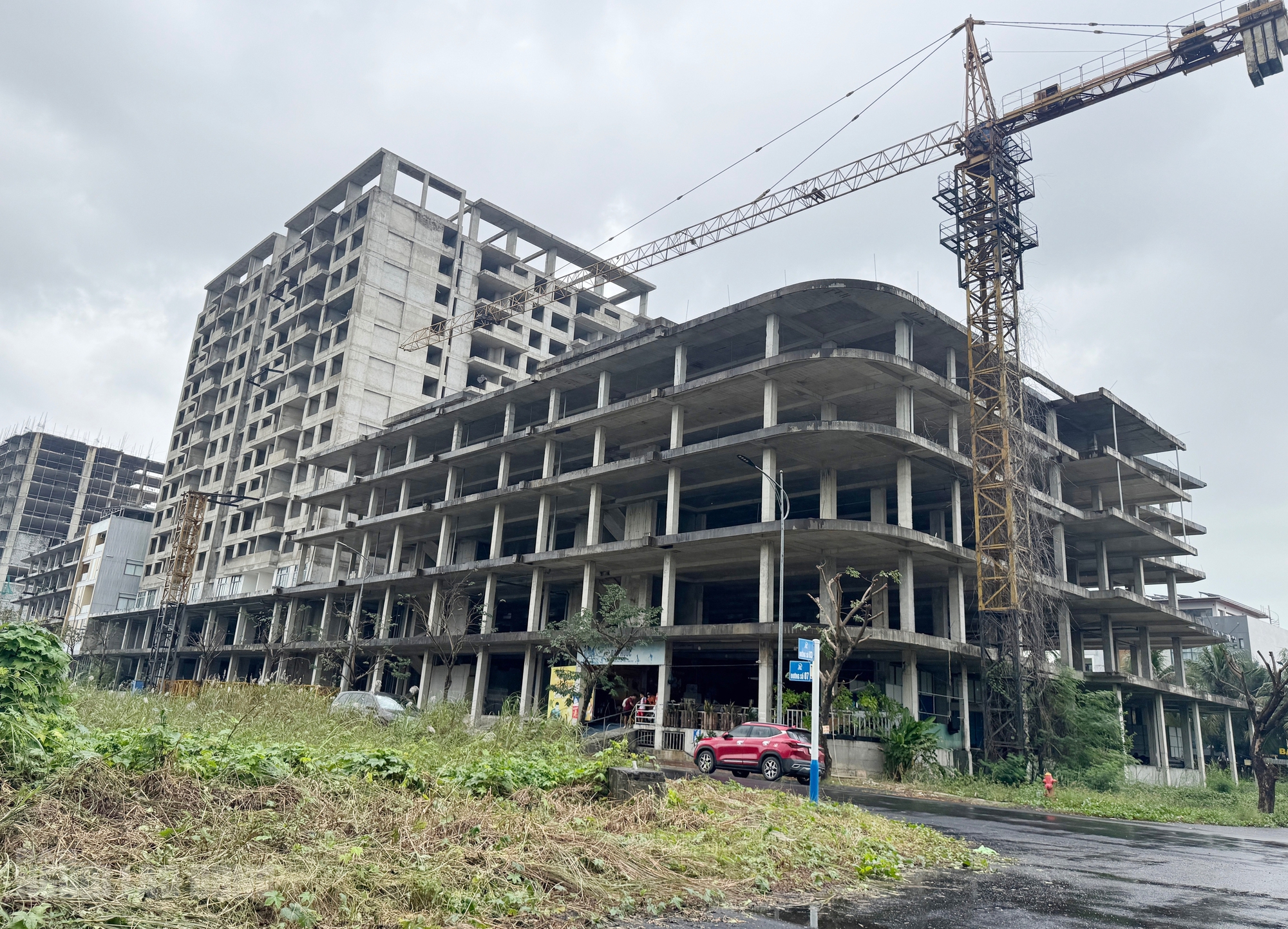 Khu đô thị quốc tế Đa Phước thi công trở lại - Ảnh 9