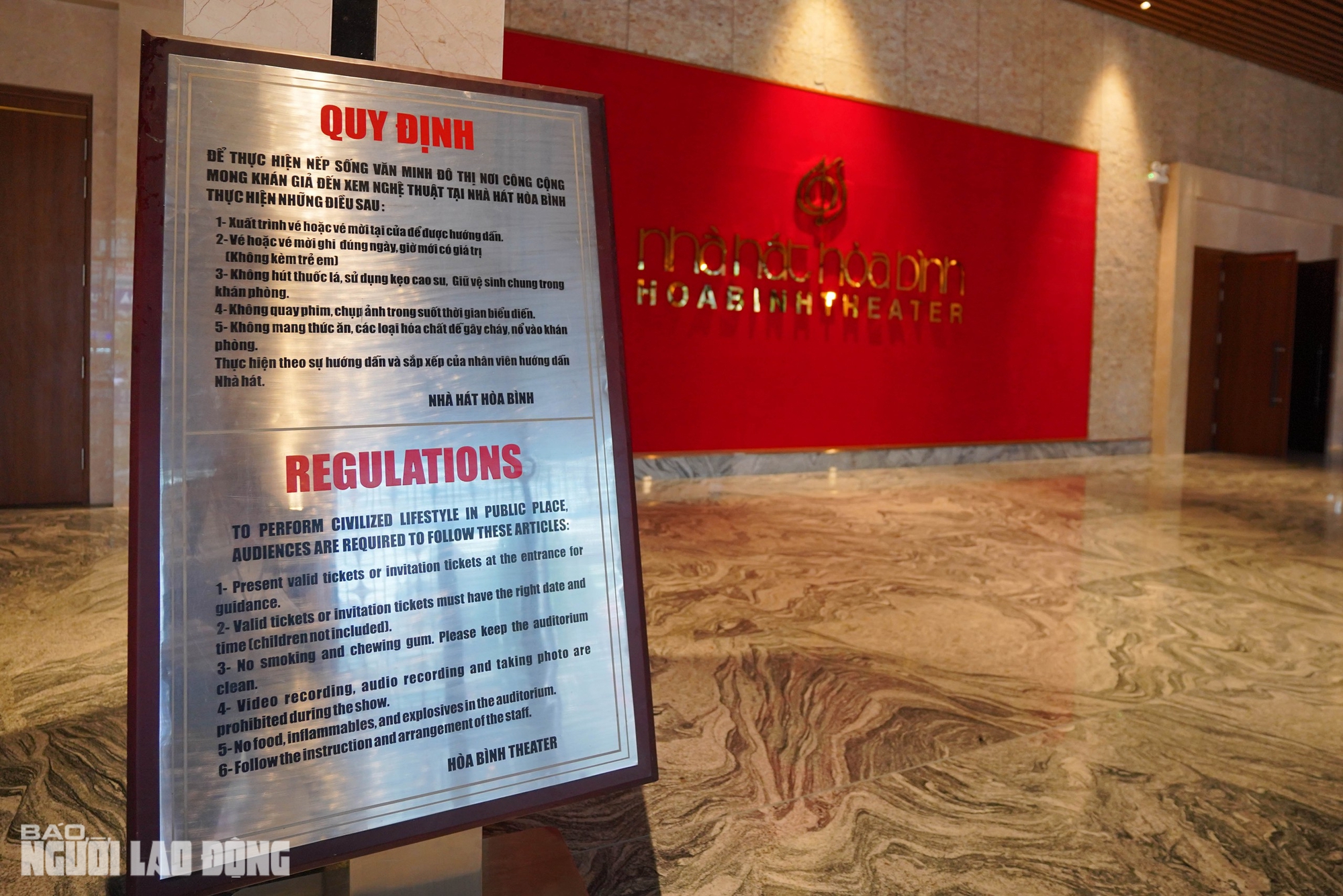 Ngắm nhà hát Hòa Bình tuyệt đẹp trong tấm áo mới trị giá hơn 270 tỉ đồng - Ảnh 7