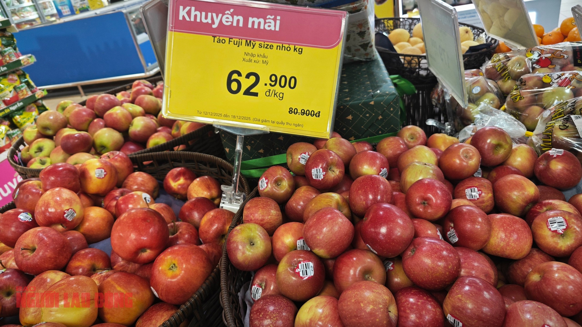 500 container táo Mỹ sắp đổ bộ chợ Tết Việt - Ảnh 1