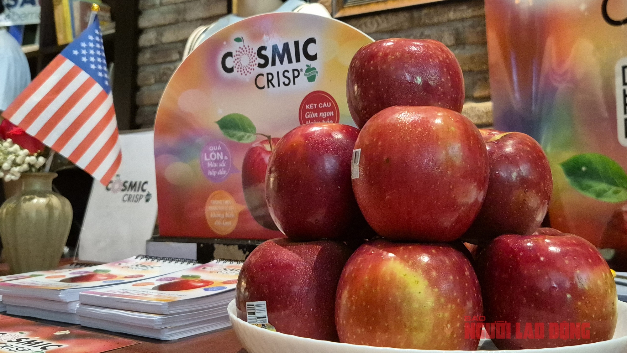 500 container táo Mỹ sắp đổ bộ chợ Tết Việt - Ảnh 2