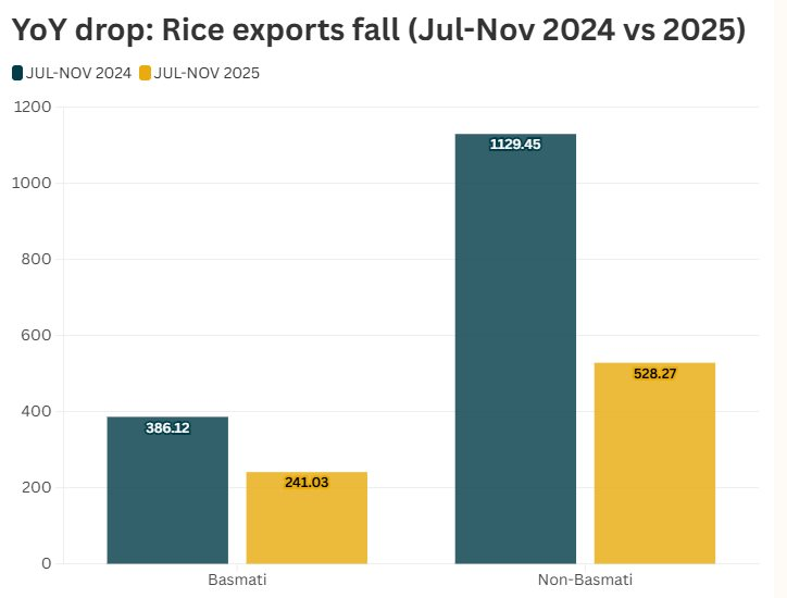 Buồn của vựa lúa lớn thứ 4 thế giới: Gạo Ấn Độ gây áp lực khiến xuất khẩu giảm một nửa, mất ưu đãi thuế 1% - Ảnh 2