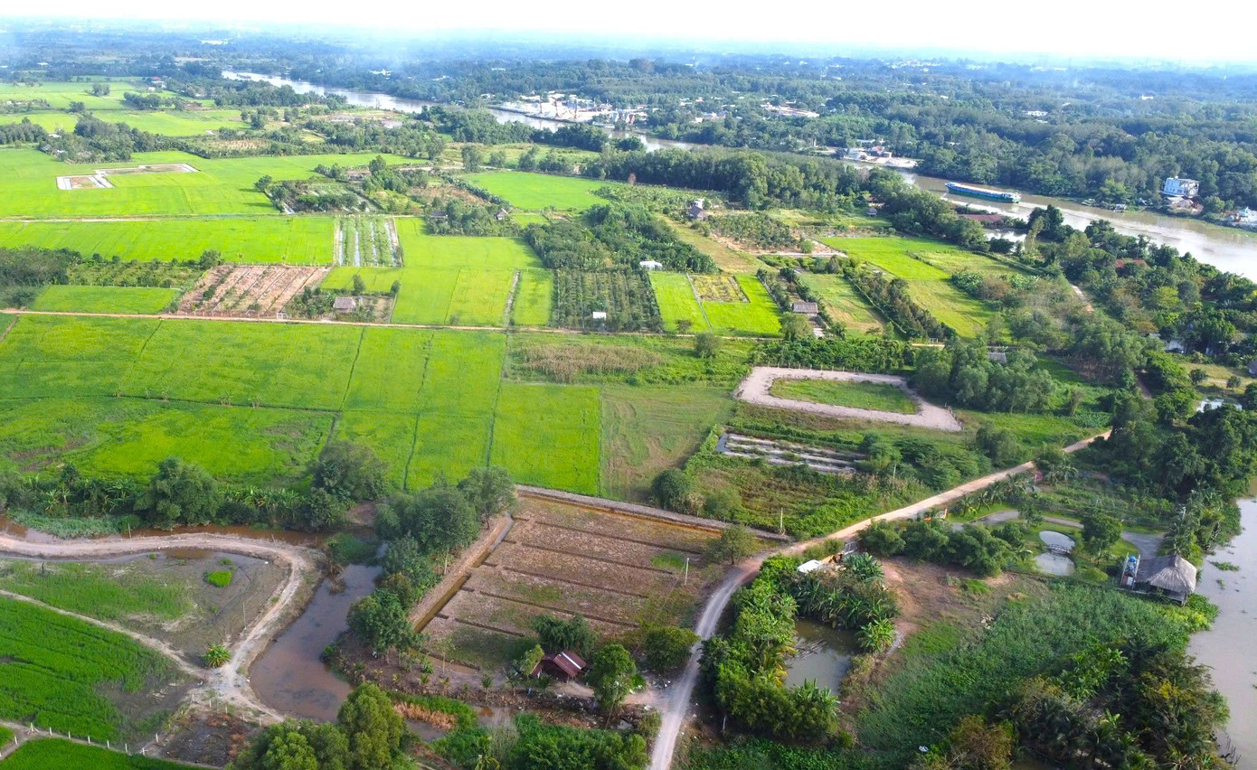 Nhìn từ trên cao khu vực sẽ có bến cảng, khu đô thị ven sông phía Bắc TPHCM - Ảnh 5