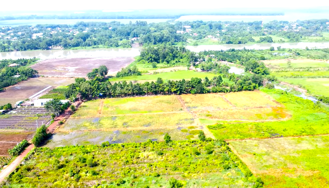 Nhìn từ trên cao khu vực sẽ có bến cảng, khu đô thị ven sông phía Bắc TPHCM - Ảnh 3