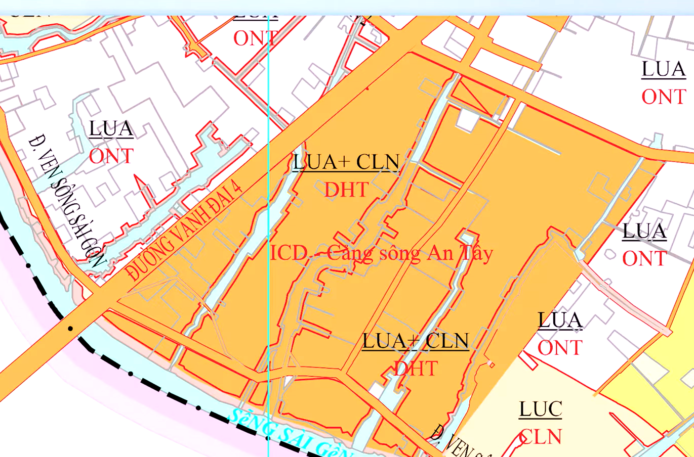 Nhìn từ trên cao khu vực sẽ có bến cảng, khu đô thị ven sông phía Bắc TPHCM - Ảnh 9