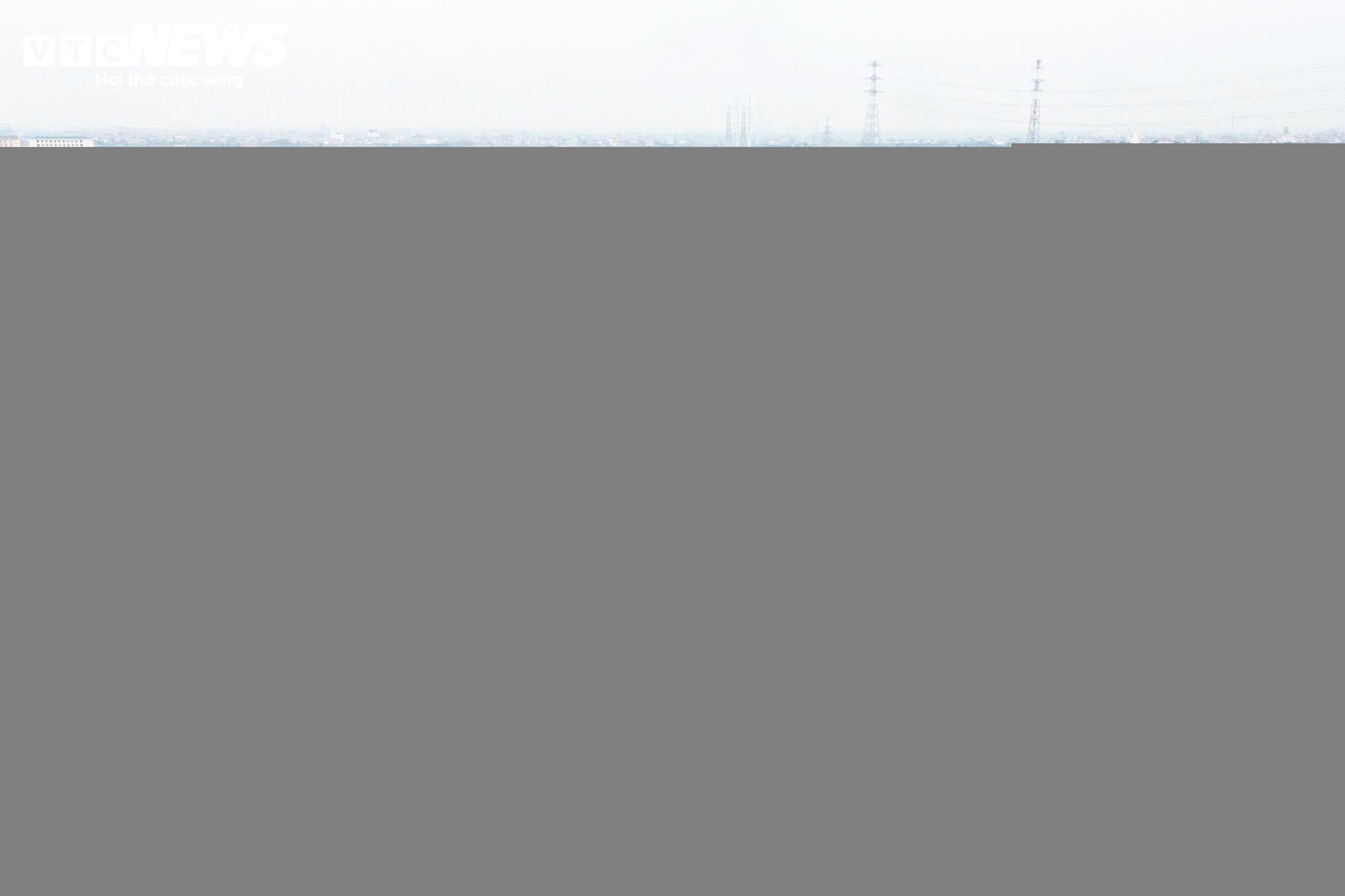 Toàn cảnh công trường thi công cầu Mễ Sở rộng 4 làn xe nối Hà Nội - Hưng Yên - Ảnh 12