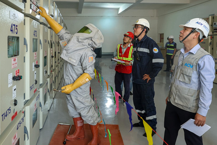 Hoàn tất đấu nối điện sân bay Long Thành, sẵn sàng bay kỹ thuật - Ảnh 1