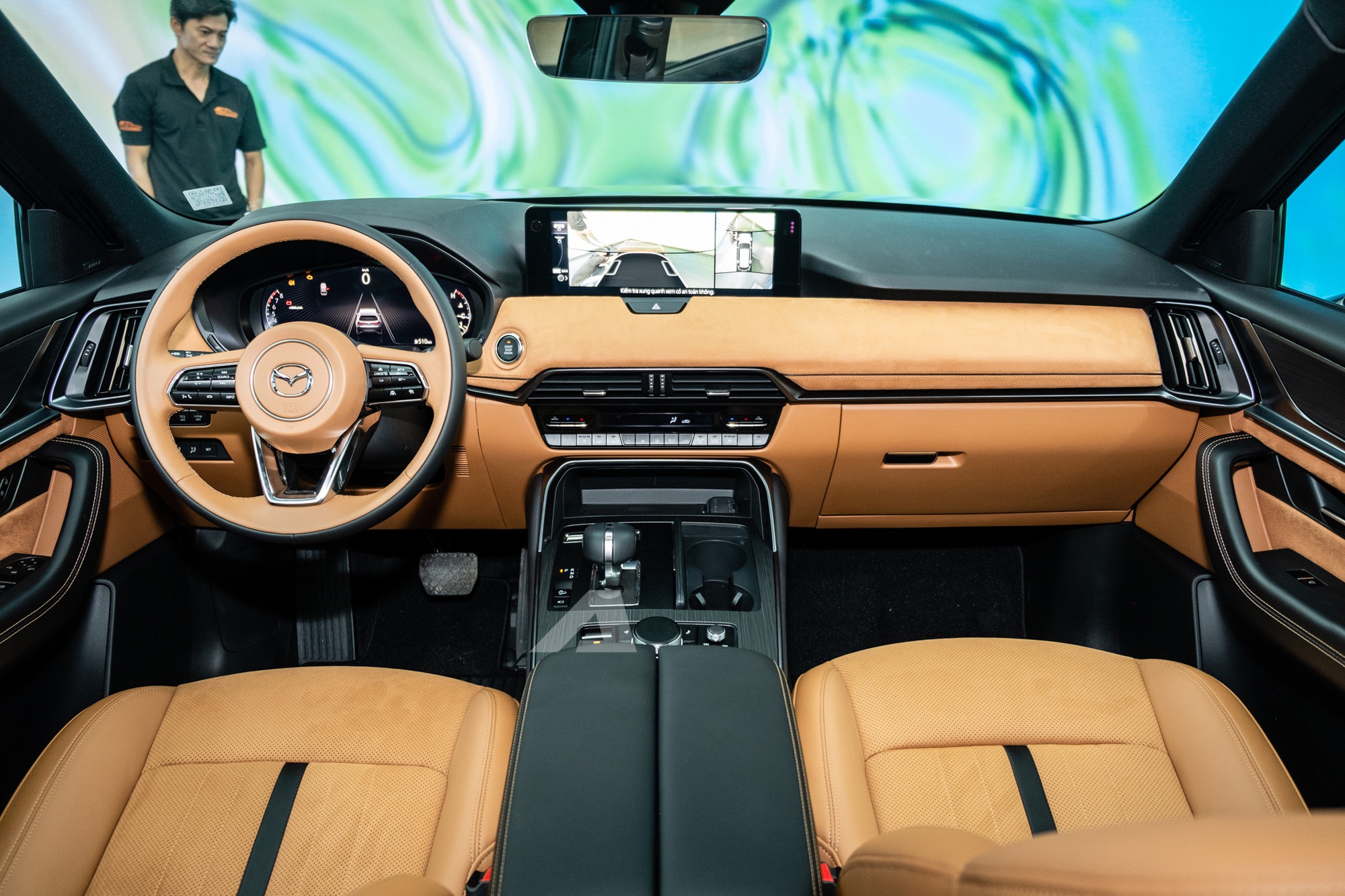 Mazda CX-90 chốt ra mắt Việt Nam tháng 4/2026: 2 tùy chọn động cơ, có bản PHEV đi 42km không cần xăng, mâm 21 inch, đối đầu VW Teramont - Ảnh 3