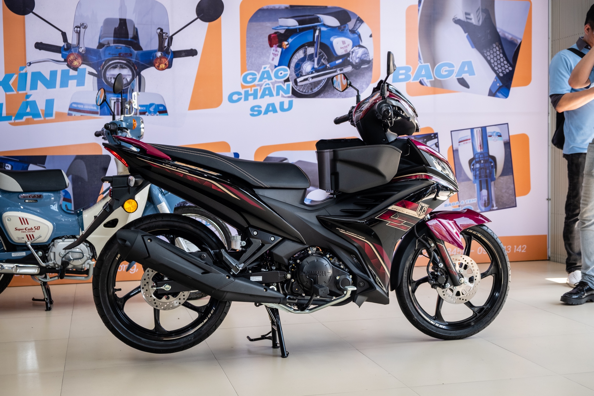 Yamaha 135LC 2025 về Việt Nam: Giá hơn 100 triệu đồng, gần giống Exciter nhưng nhập khẩu, không có ABS - Ảnh 8