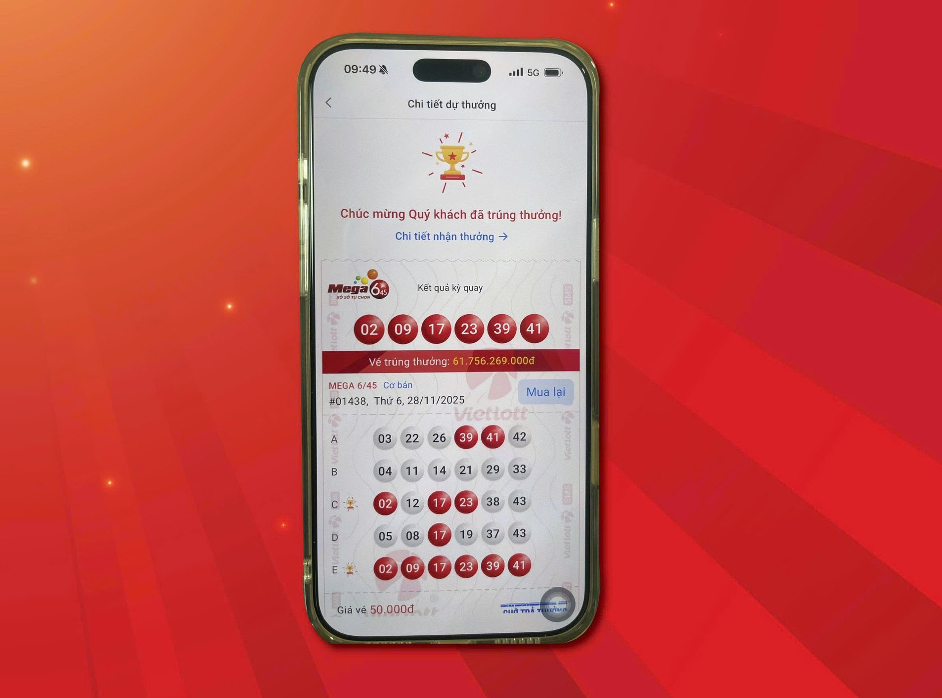 Vietlott có mức thưởng quá khủng cho ai trúng Power 6/55 tuần này! - Ảnh 3