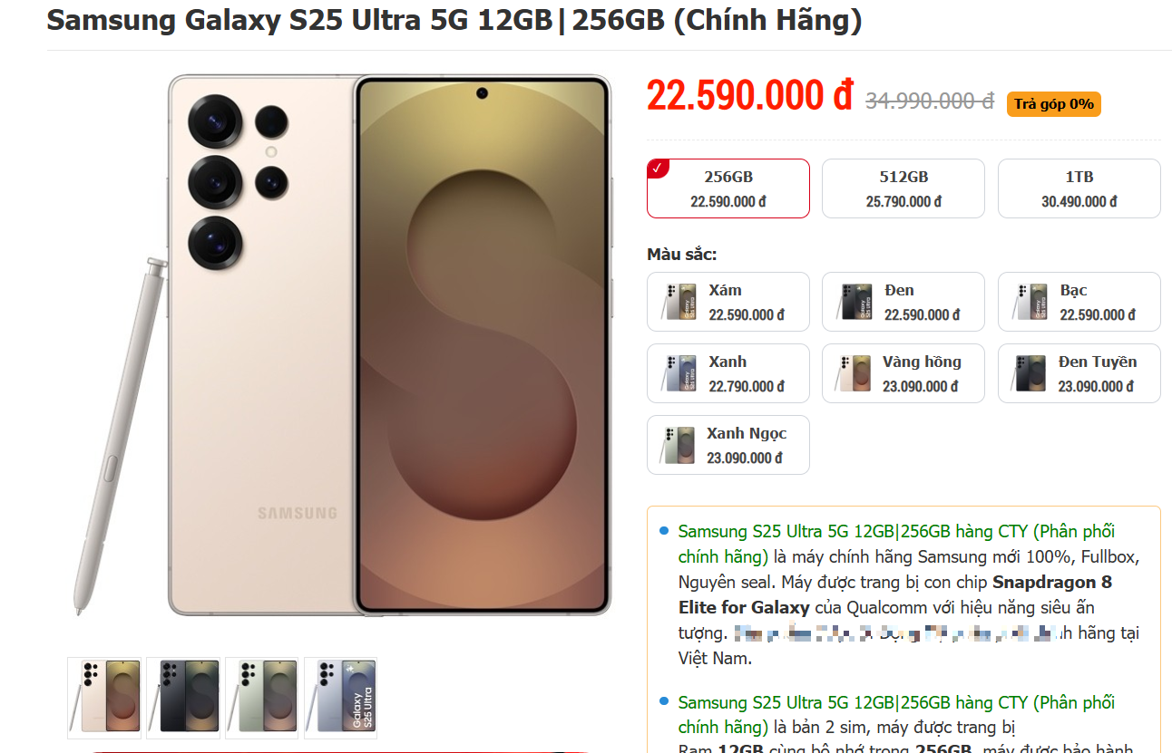 Giảm cực mạnh, chiếc điện thoại này đang "át vía" iPhone 17 Pro Max - Ảnh 1