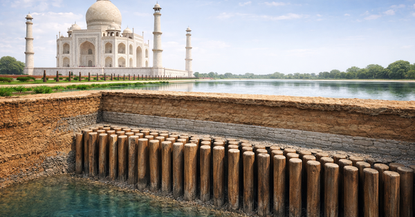 Lâu đài đá hàng trăm nghìn tấn “nổi” ven sông chỉ bằng cọc gỗ: Kỳ quan công nghệ của người xưa