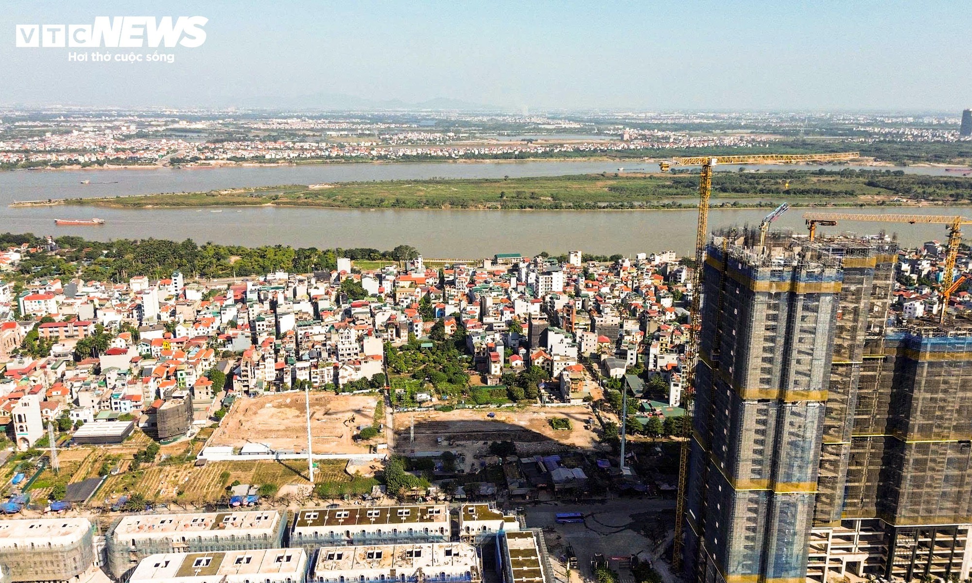 Toàn cảnh khu vực sắp xây hầm đường bộ 2 tầng qua sông Hồng gần 22.000 tỷ đồng - Ảnh 13