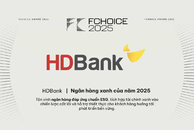 Vốn xanh quốc tế: Vì sao HDBank là một trong số ít được chọn? - Ảnh 1