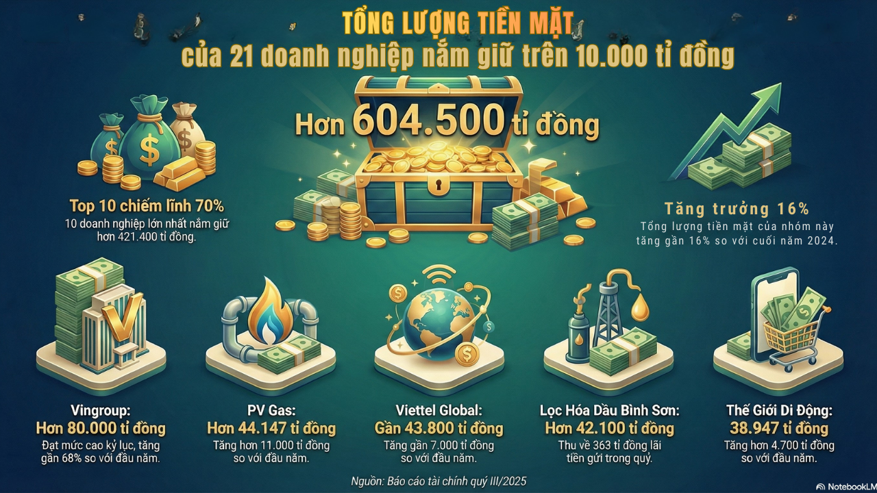 Lộ diện "kho tiền" khổng lồ của hàng loạt ông lớn - Ảnh 1