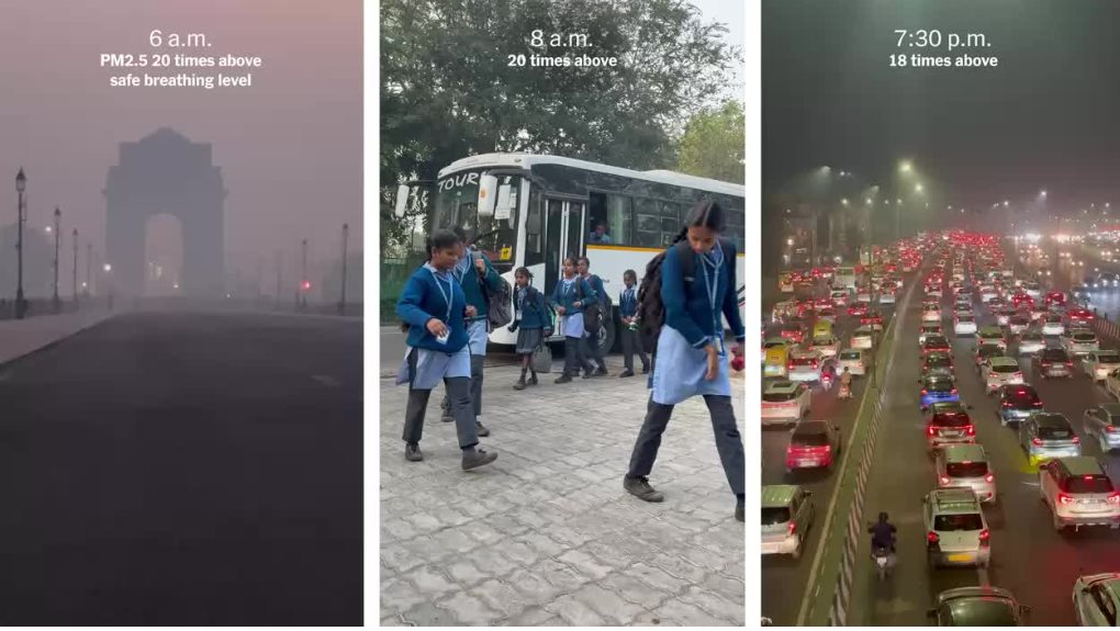 Thủ đô của nền kinh tế hơn 4.000 tỷ USD mờ đặc trong sương mù ô nhiễm: Hơn 30 triệu dân đau đầu, cay mắt vì bụi mịn cao gấp 20 lần mức an toàn, trường học đóng cửa, ca bệnh hô hấp tăng vọt - Ảnh 2