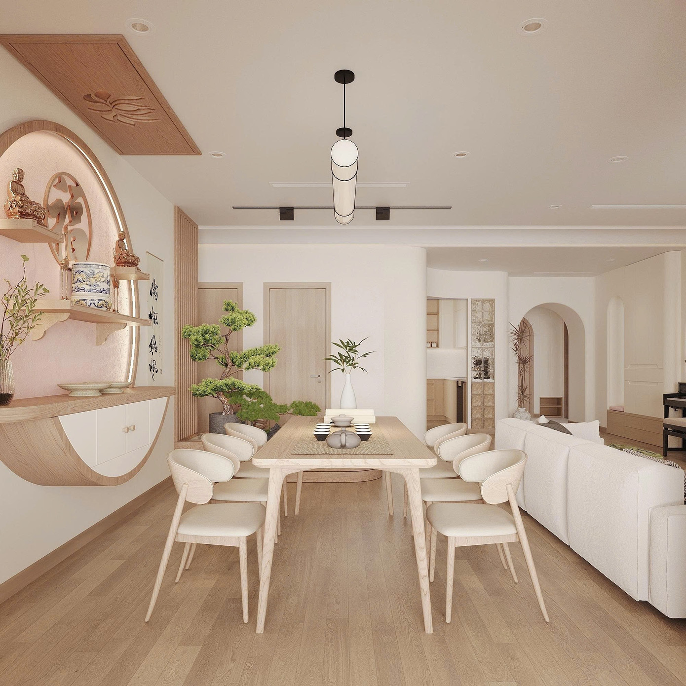 Vợ chồng trẻ cải tạo căn hộ 130m2 với chi phí 600 triệu đồng - Ảnh 9