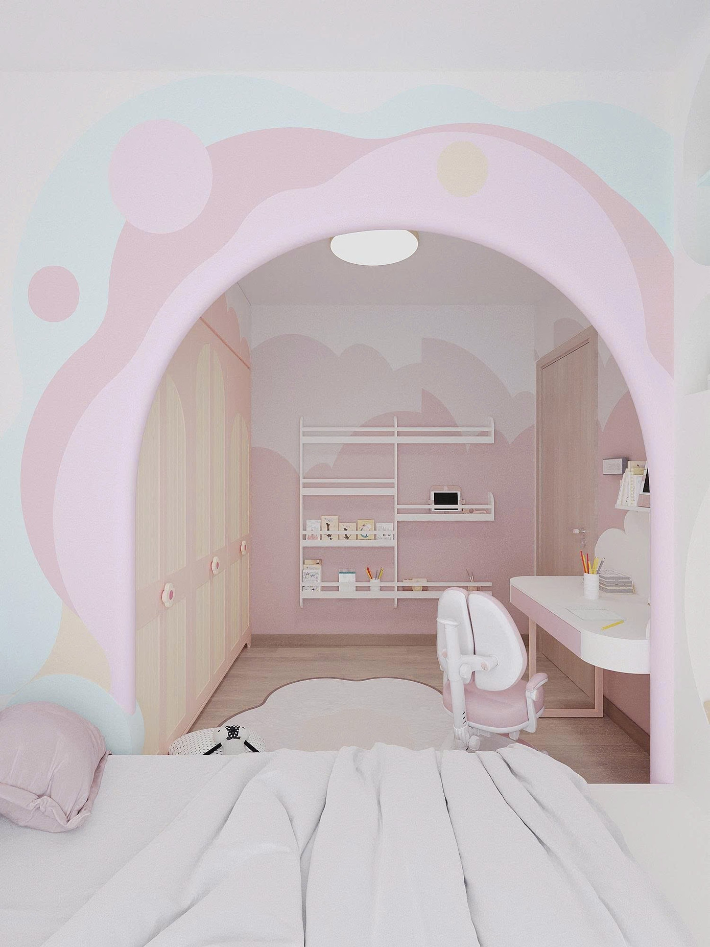 Vợ chồng trẻ cải tạo căn hộ 130m2 với chi phí 600 triệu đồng - Ảnh 22