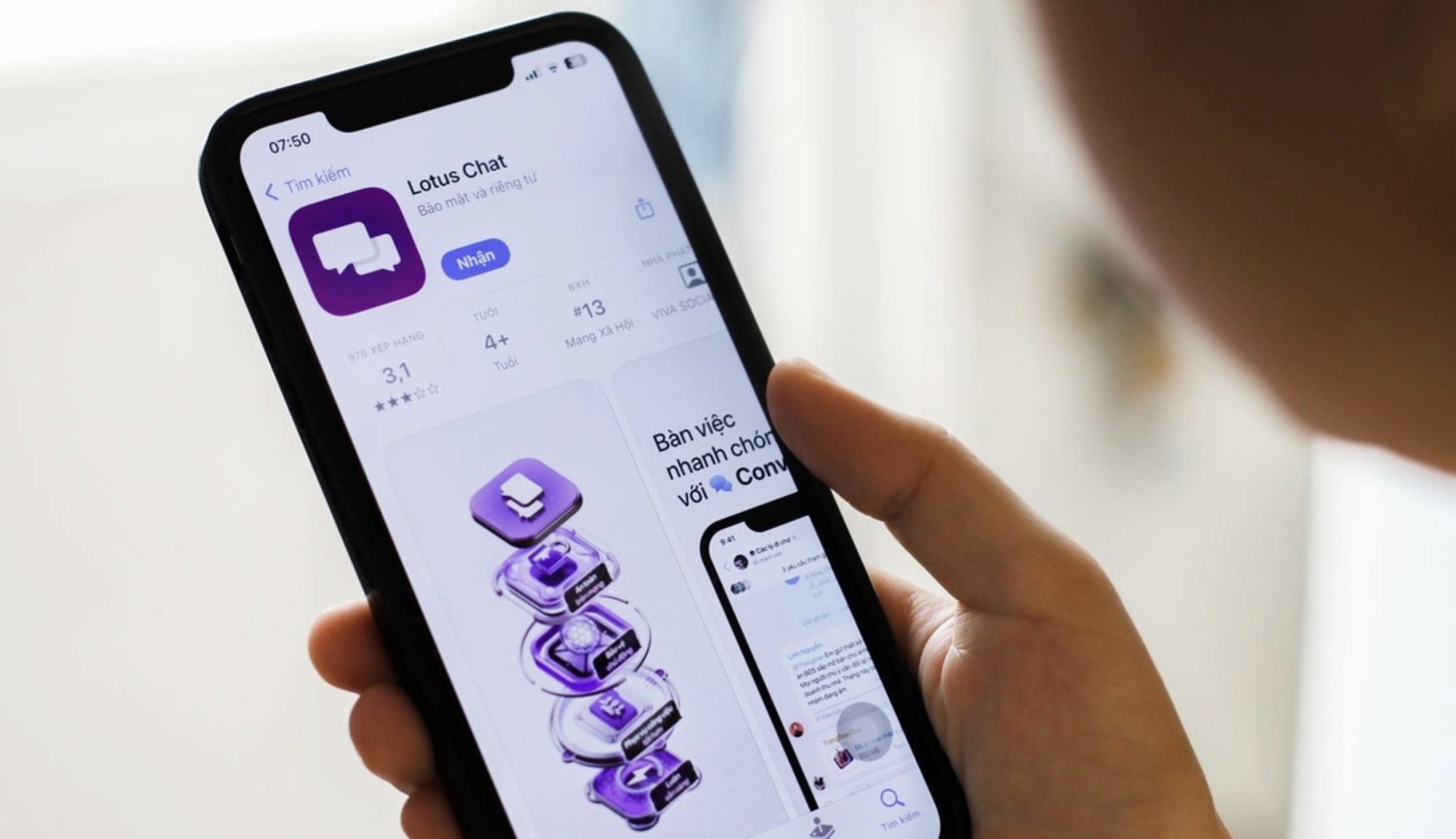 Lotus Chat bất ngờ leo hạng trên App Store và Play Store, phản ánh nhu cầu mới của người dùng Việt - Ảnh 6