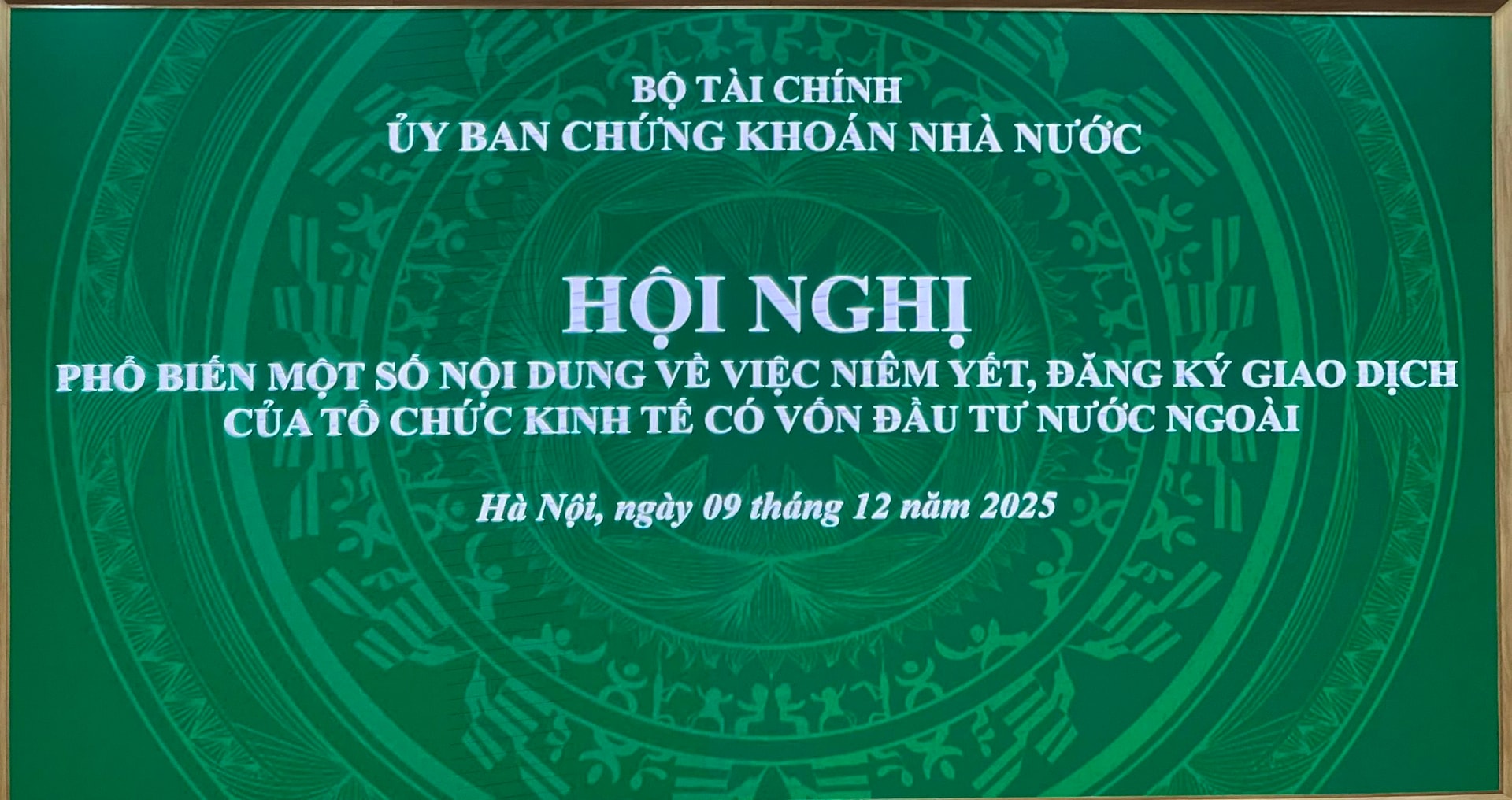 Chủ tịch UBCKNN: Doanh nghiệp FDI chất lượng sẽ cân đối lại cơ cấu ngành nghề trên sàn chứng khoán - Ảnh 1