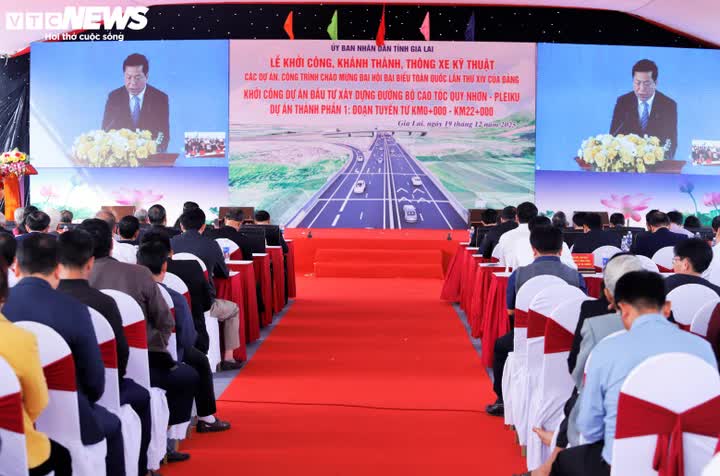 Gia Lai khởi công cao tốc gần 44.000 tỷ đồng và loạt dự án trọng điểm - Ảnh 1
